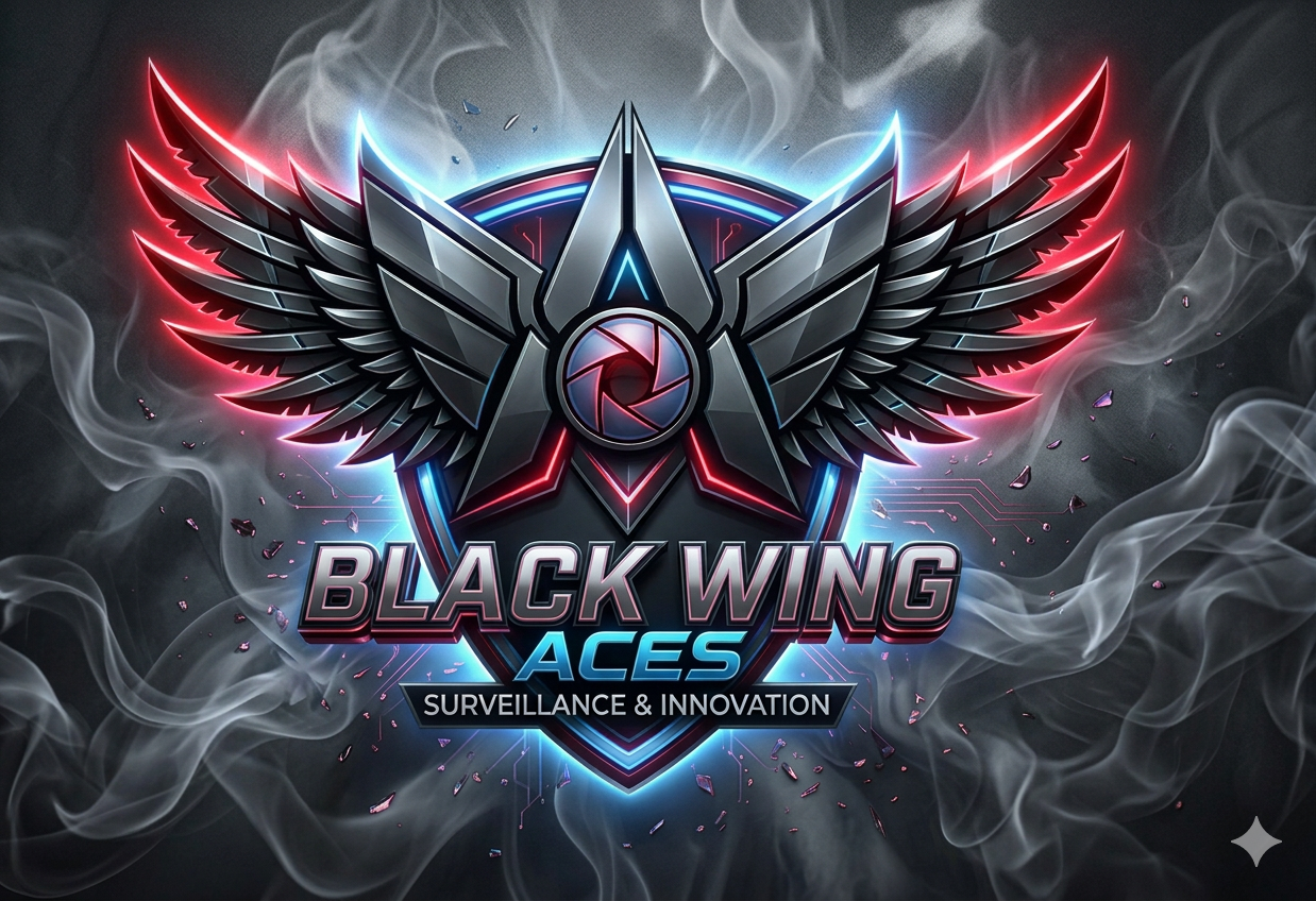 Black Wing Aces Logo